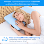 Kühlendes Memory-Foam-Kissen CoolCloud
