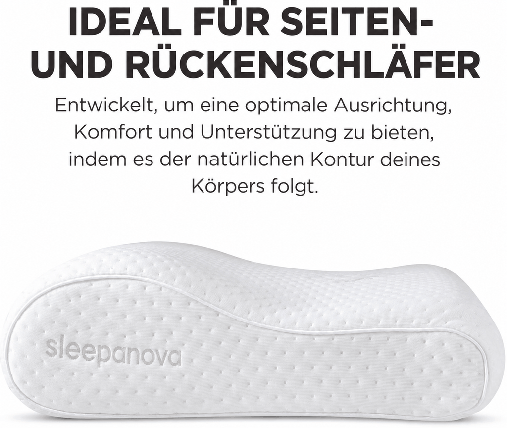 Ergonomisches Nackenstützkissen ErgoCloud