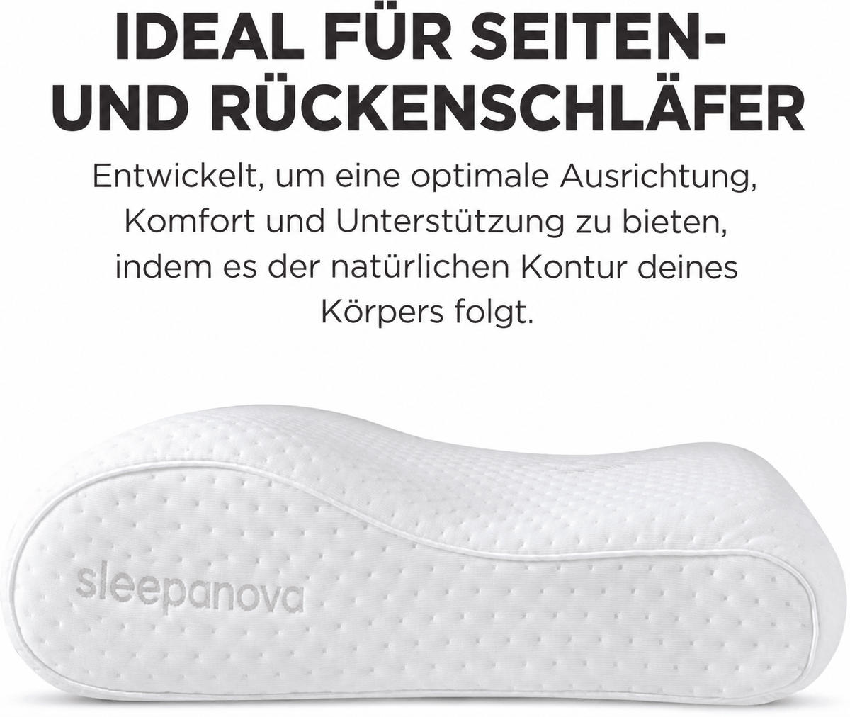 Ergonomisches Nackenstützkissen ErgoCloud