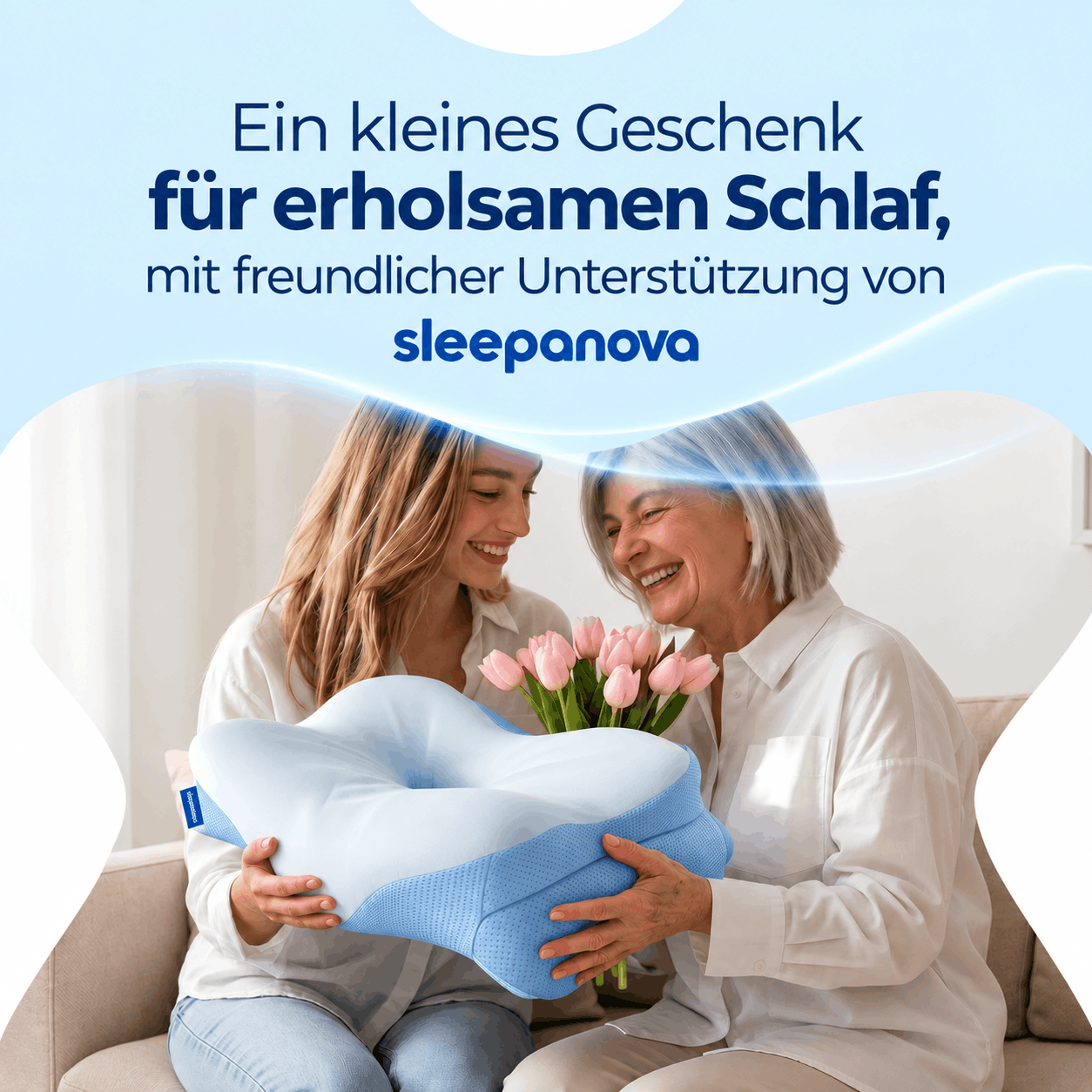 Ergonomisches Nackenstützkissen ErgoContour