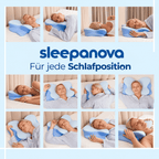 Ergonomisches Nackenstützkissen ErgoContour