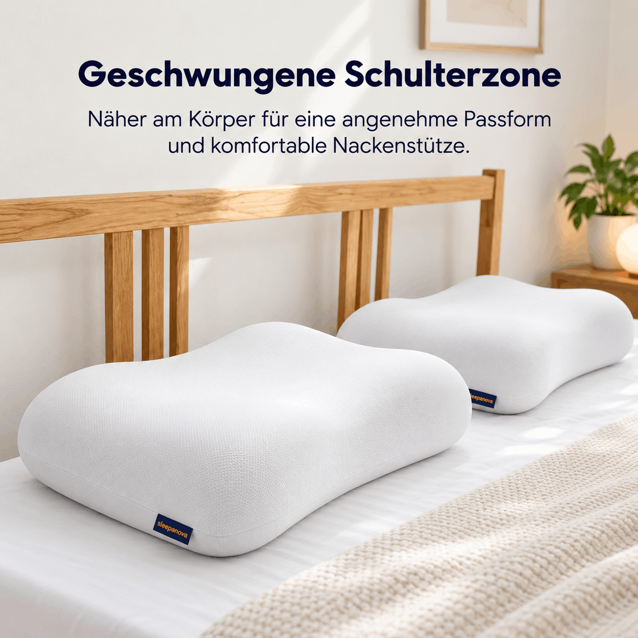 Ergonomisches Nackenstützkissen ErgoCurve