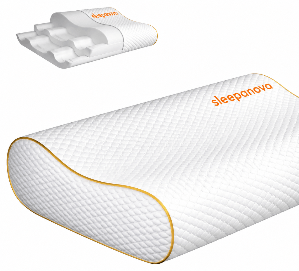 Ergonomisches Nackenstützkissen ErgoFlex – Höhenverstellbar