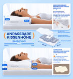 Ergonomisches Nackenstützkissen ErgoNest – Höhenverstellbar