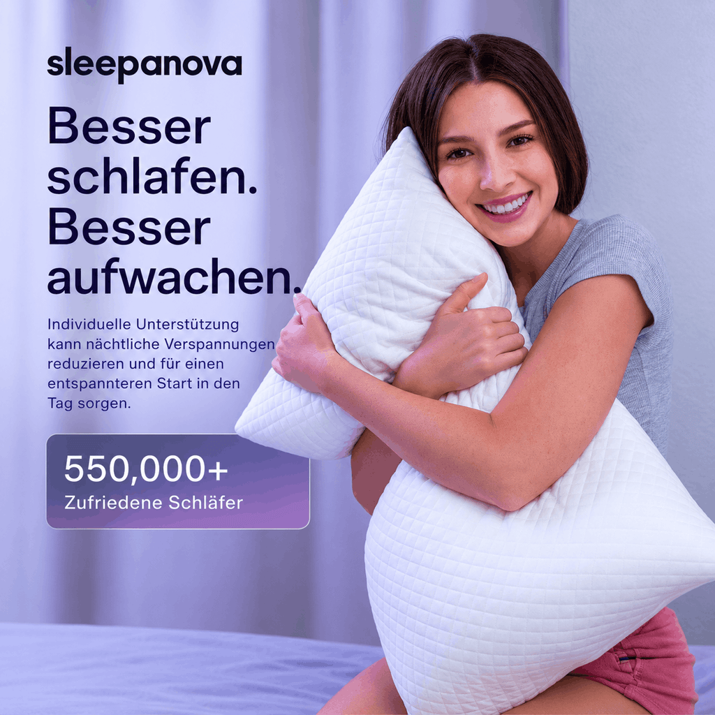 Höhenverstellbares Memory-Foam-Kissen FlexCloud