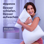 Höhenverstellbares Memory-Foam-Kissen FlexCloud