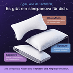 Höhenverstellbares Memory-Foam-Kissen FlexCloud