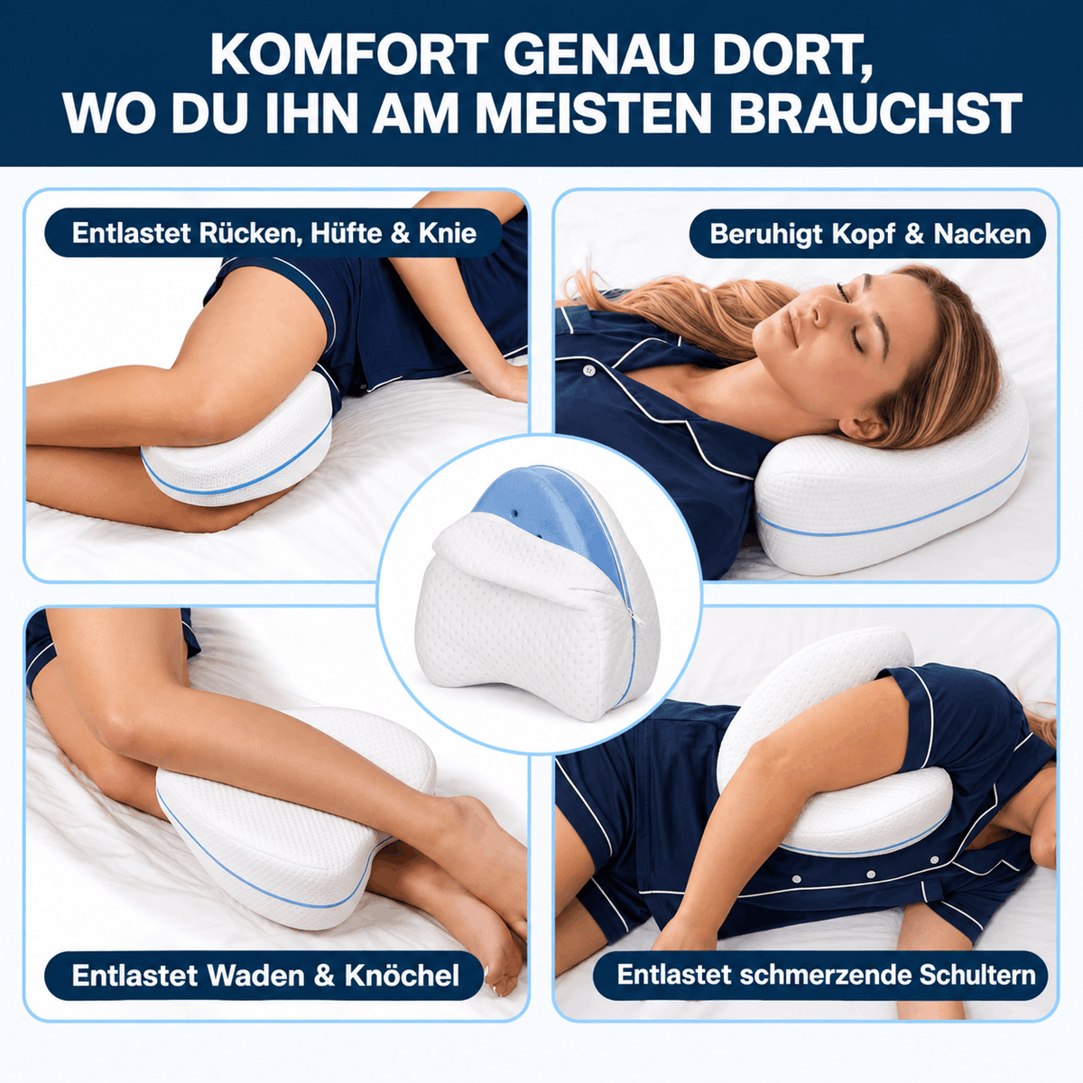 Ergonomisches Beinkissen LegAlign